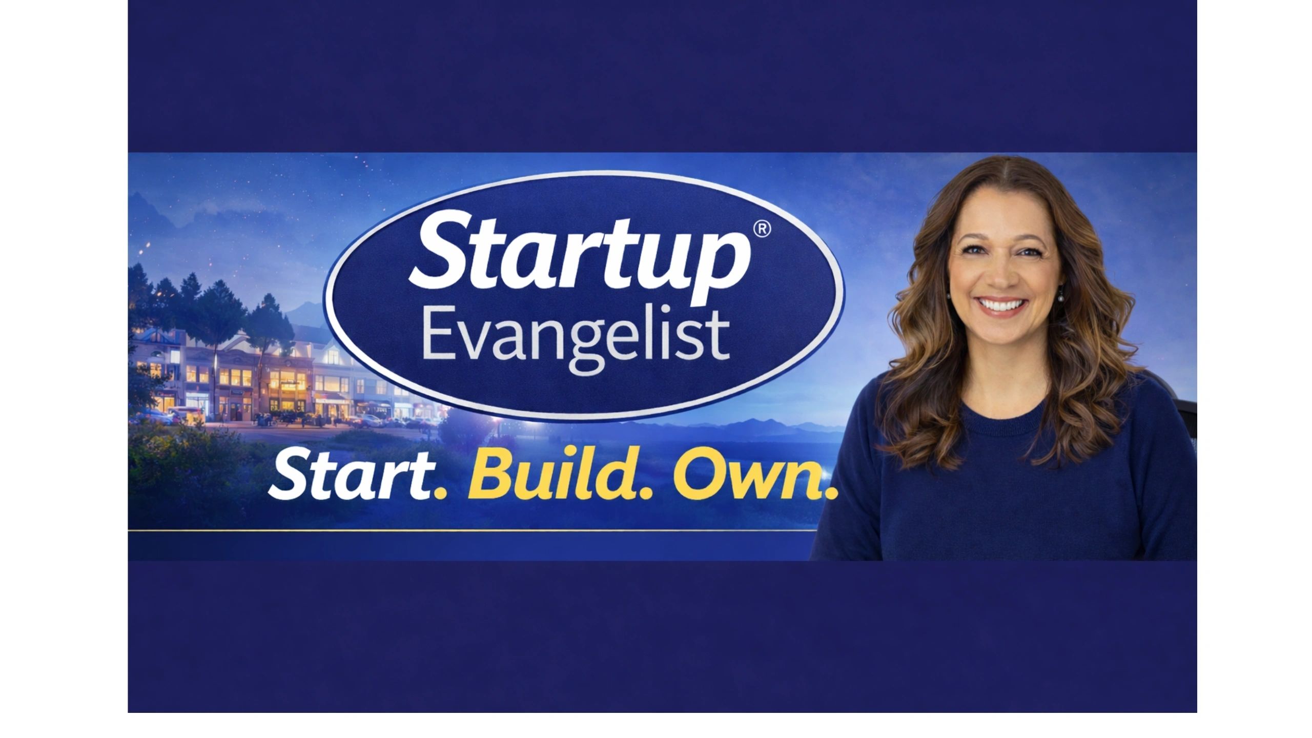 Maryann Kilgallon, Startup Evangelist, with her Start. Build. Own. brand